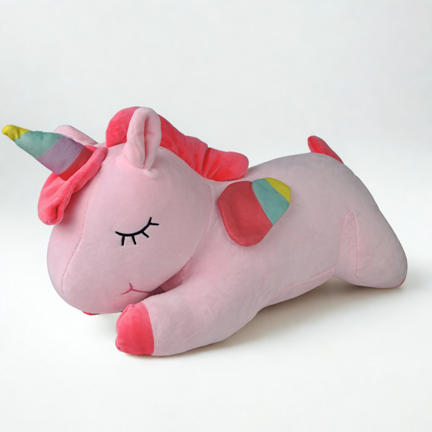 Unicorn Plush | Pink & White | 60cm