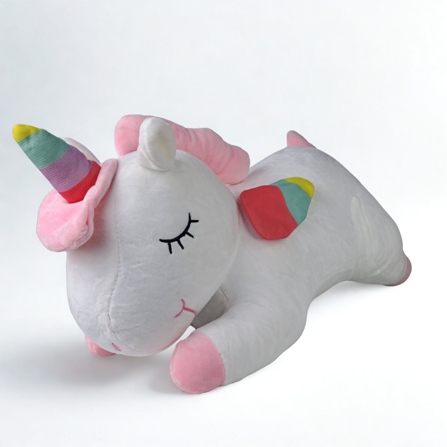 Unicorn Plush | Pink & White | 60cm