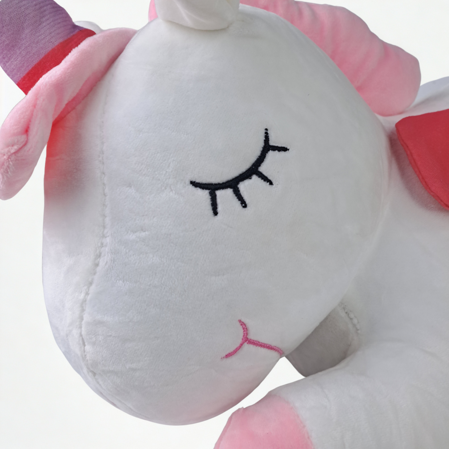Unicorn Plush | Pink & White | 60cm