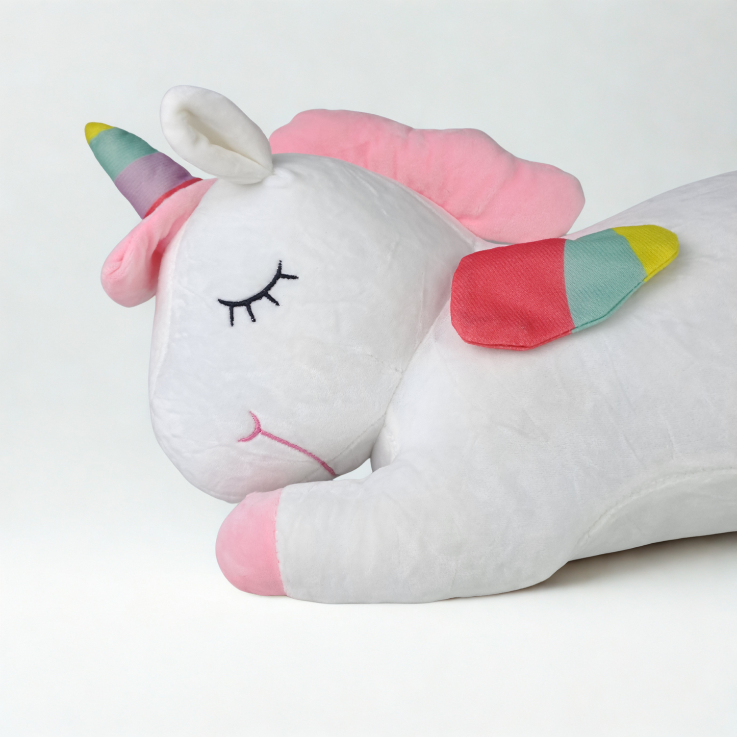 Unicorn Plush | Pink & White | 60cm