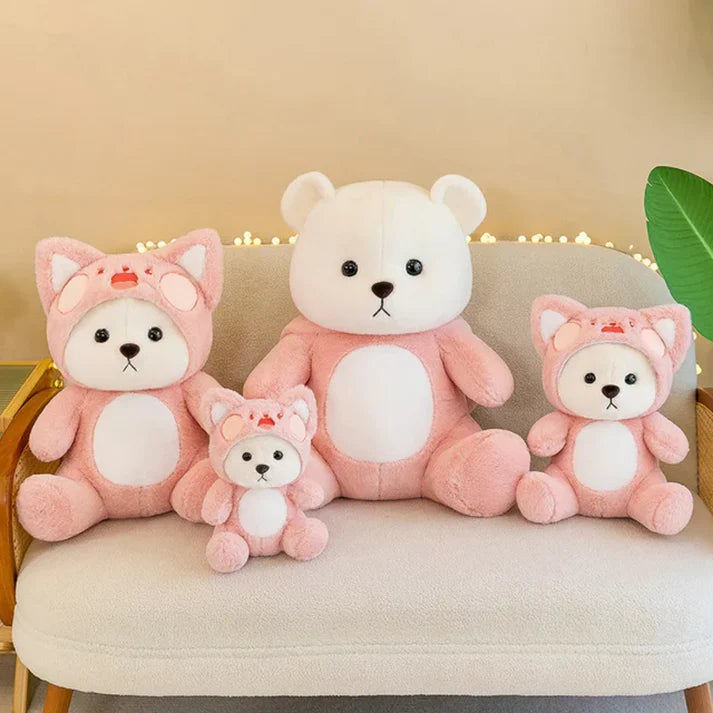 Hoodie Bear | Teddy Bear | 5 colors