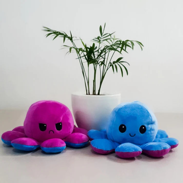Reversible Octopus | Indigo-Deep Blue