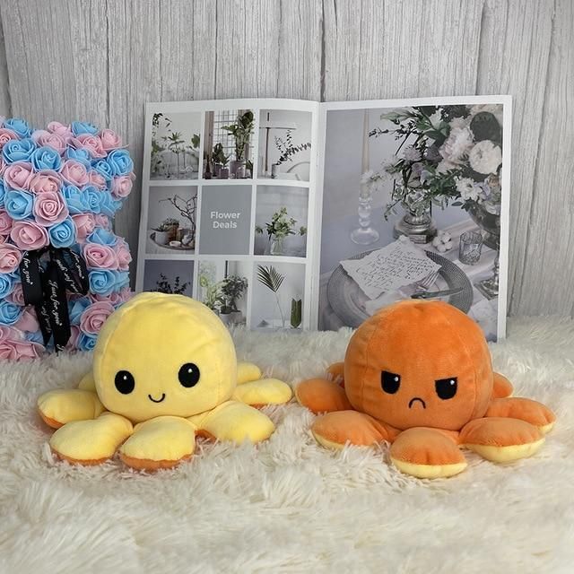 Reversible Octopus | Yellow-Orange