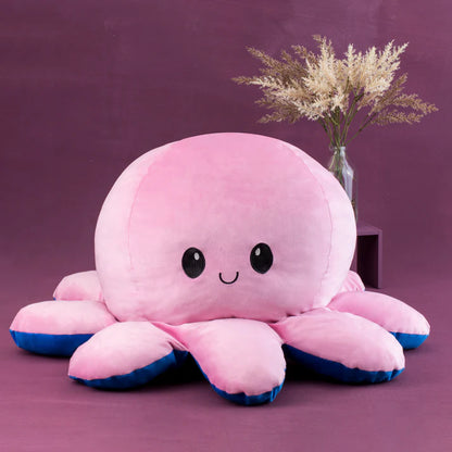 GIANT Reversible Octopus | Blue-Pink | 80cm