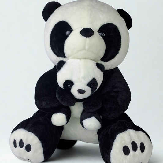 Panda with Baby Plush | 50cm