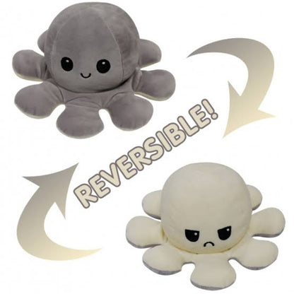 Reversible Octopus | White-Grey