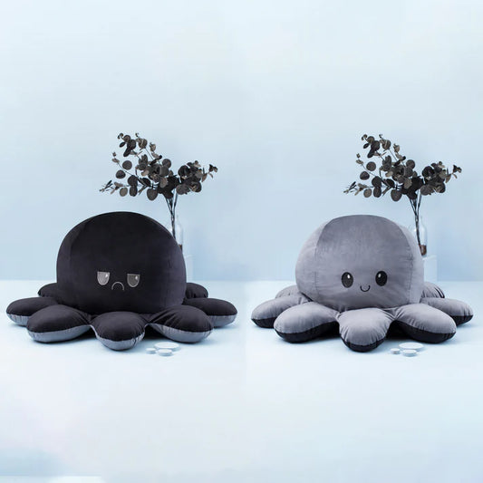 Reversible Octopus | Grey-Black