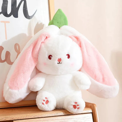 Strawberry Bunny | Pink & Orange | 25cm,35cm & 45cm