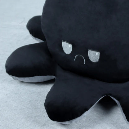 GIANT Reversible Octopus | Black-Grey | 80cm