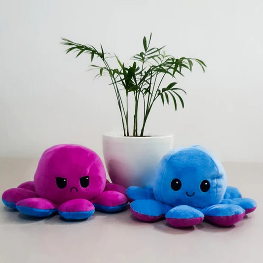 Reversible Octopus | Indigo-Deep Blue